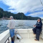 Guests enjoying a fishing trip southeast Alaska